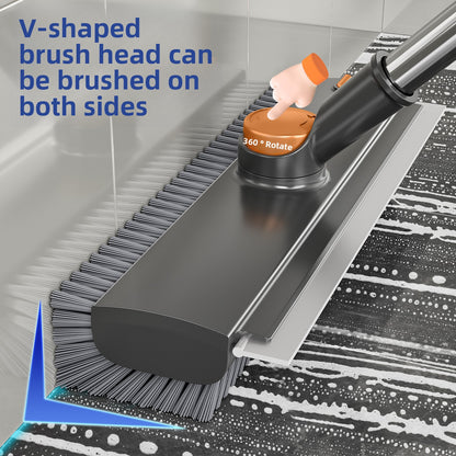 Pivot Pro Rotating Floor Scrubber — Hands-Free Bathroom & Tile Cleaner