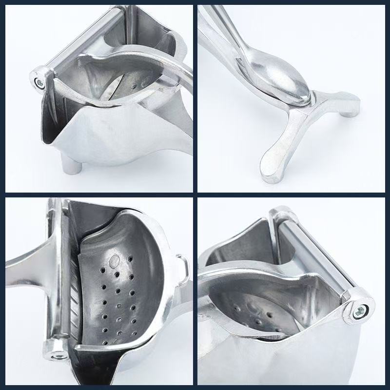 FreshSqueeze Manual Citrus Press — Aluminum Lever Juicer for Oranges, Lemons & Limes