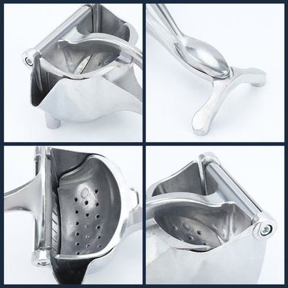 FreshSqueeze Manual Citrus Press — Aluminum Lever Juicer for Oranges, Lemons & Limes