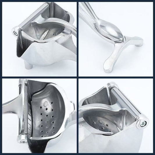 FreshSqueeze Manual Citrus Press — Aluminum Lever Juicer for Oranges, Lemons & Limes