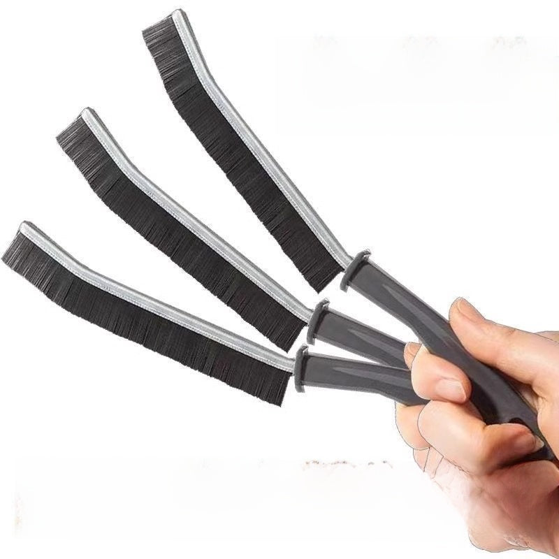 Deep-Reach Detail Cleaning Brush Set — 5 Piece Grout & Crevice Scrubbers