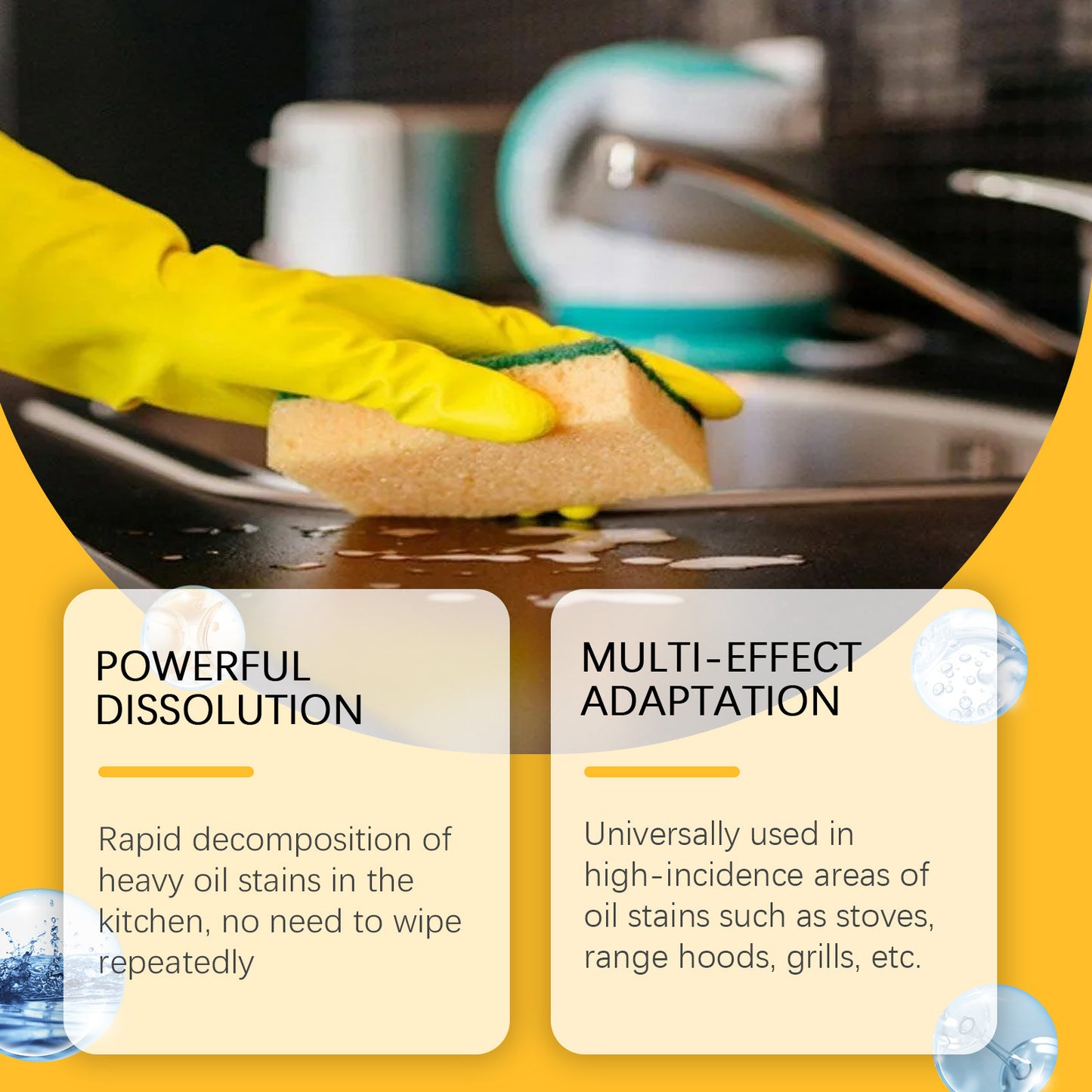 Kitchen Degreasing Cleaning Spray