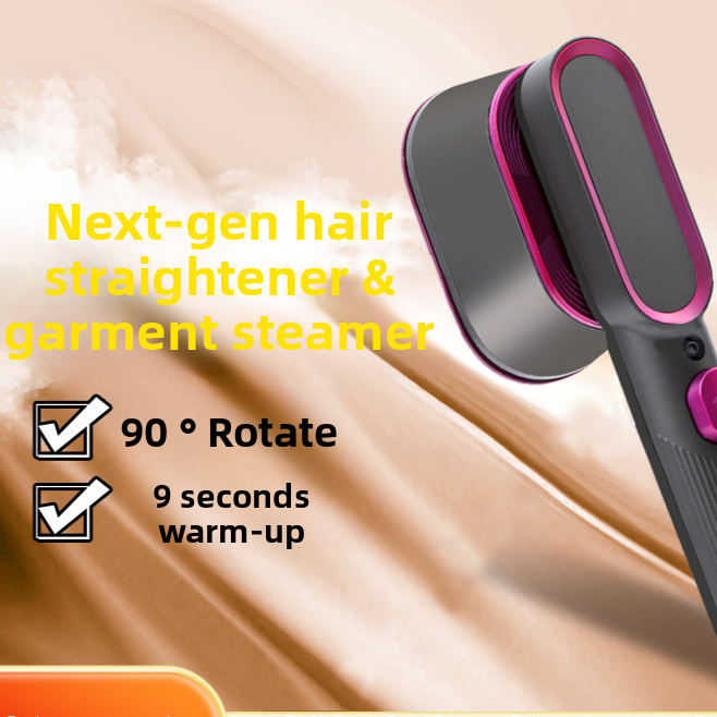 CrispGo Portable Steam Iron — Dual Steam & Dry Heat Travel Garment Steamer