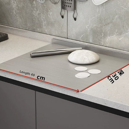 Stainless Steel Kitchen Cutting Board for Baking and Chopping