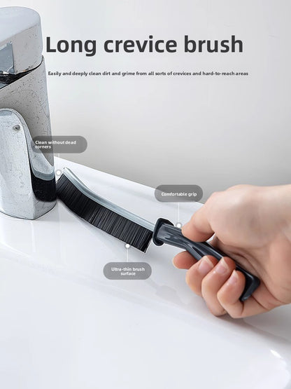 Deep-Reach Detail Cleaning Brush Set — 5 Piece Grout & Crevice Scrubbers