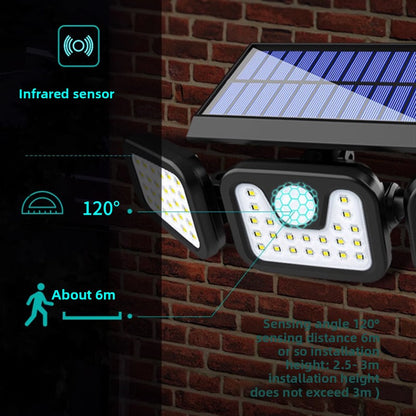 All-in-One Solar Outdoor Courtyard Light